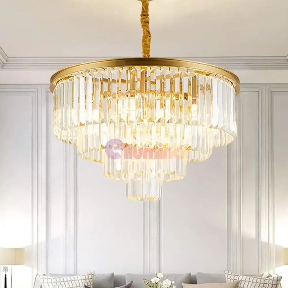 Candelabru Cristal Contemporary Beauty Gold 60Cm Chandeliers Crystal