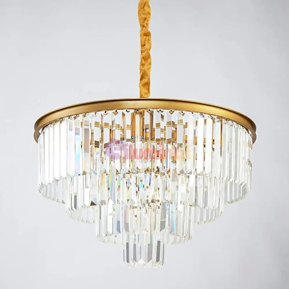 Candelabru Cristal Contemporary Beauty Gold 60Cm Chandeliers Crystal