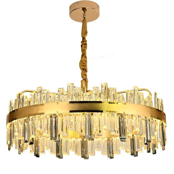 Candelabru Led 200W Cristal Milan 800Mm Telecomanda