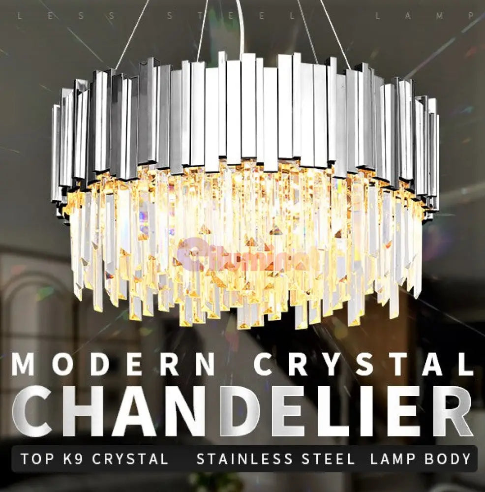 Candelabru Cristal Glory Chrome Grande 600Mm Chandeliers Crystal