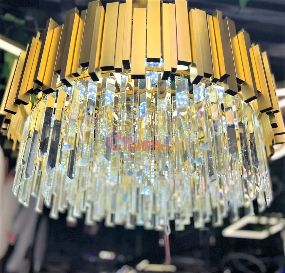 Candelabru Cristal Glory Gold Grande 600Mm Chandeliers Crystal