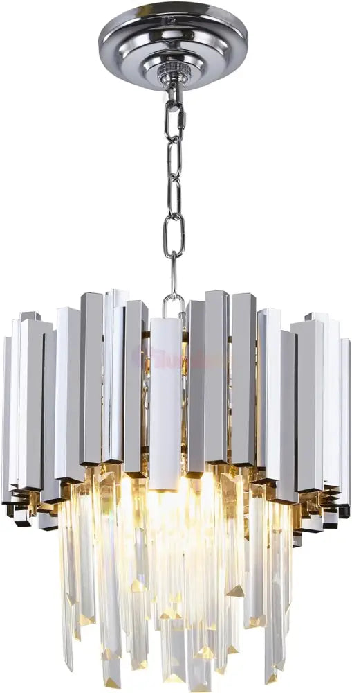 Candelabru Cristal Glory Silver 30Cm Chandeliers Crystal