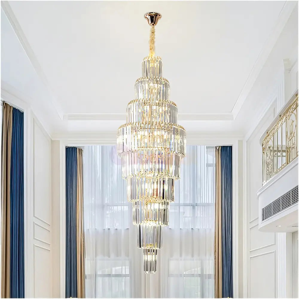 Candelabru 28xE14 Cristal LUXURY Malli 230cm AURIE / 230CM / LUXURY Chandeliers Crystal