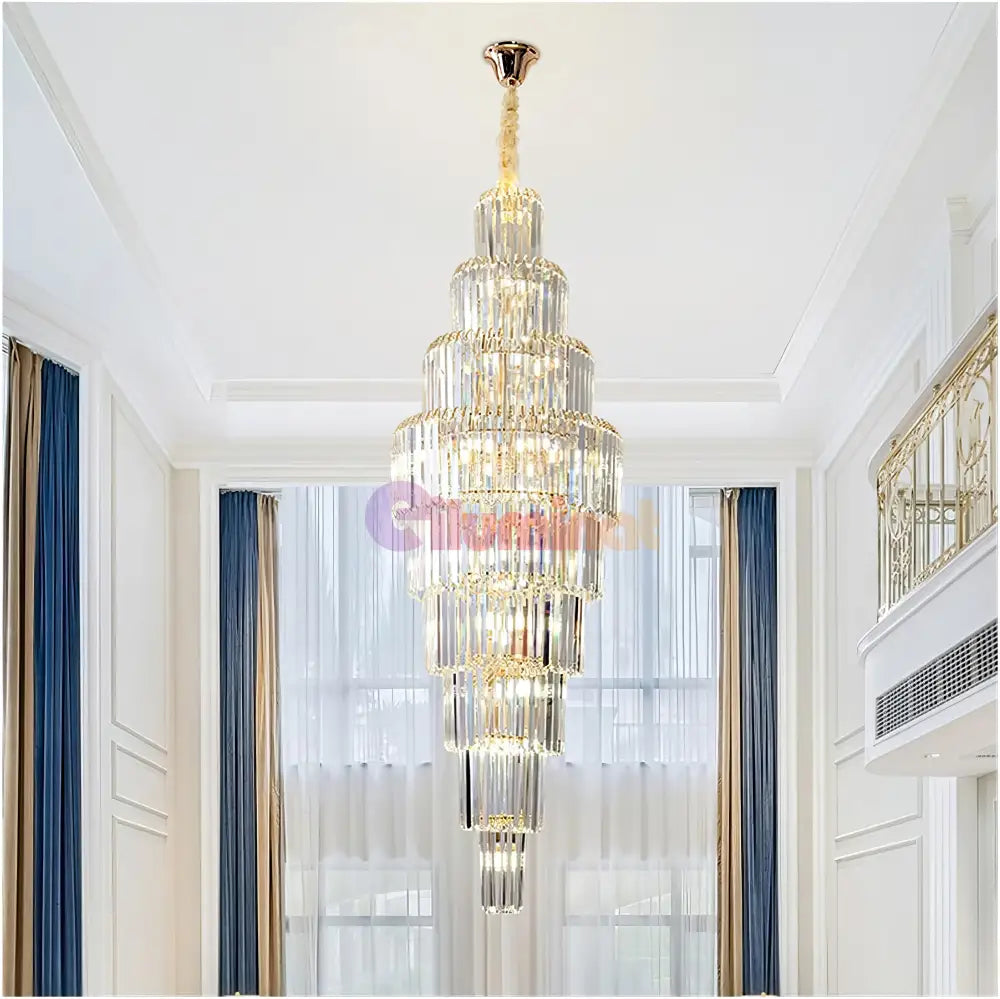 Candelabru 28xE14 Cristal LUXURY Malli 230cm AURIE / 230CM / LUXURY Chandeliers Crystal