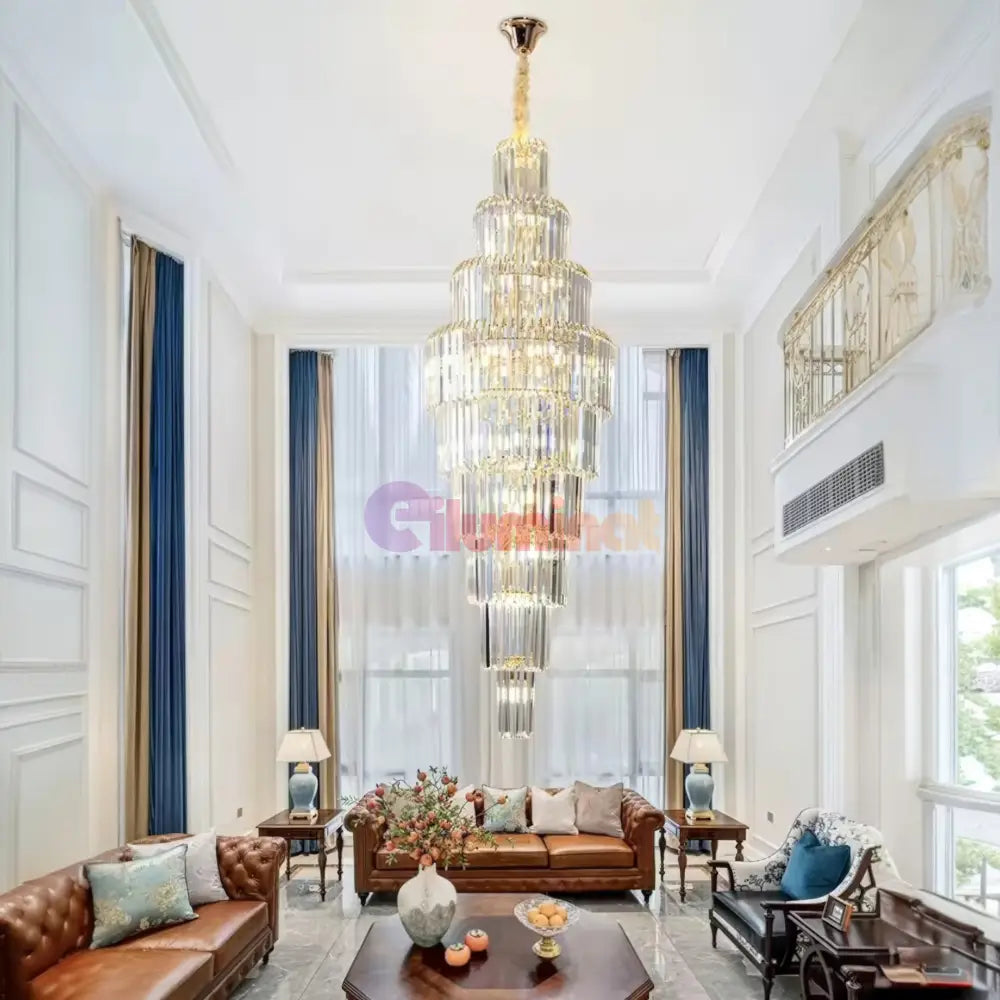 Candelabru 28xE14 Cristal LUXURY Malli 230cm AURIE / 230CM / LUXURY Chandeliers Crystal