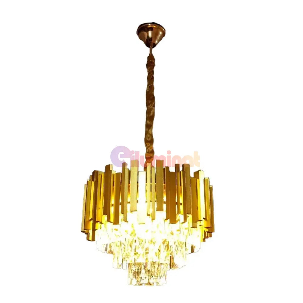 Candelabru Cristal Golden Maxi 300Mm Chandeliers Crystal