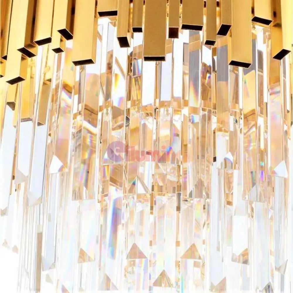 Candelabru Cristal Golden Maxi 400Mm Chandeliers Crystal