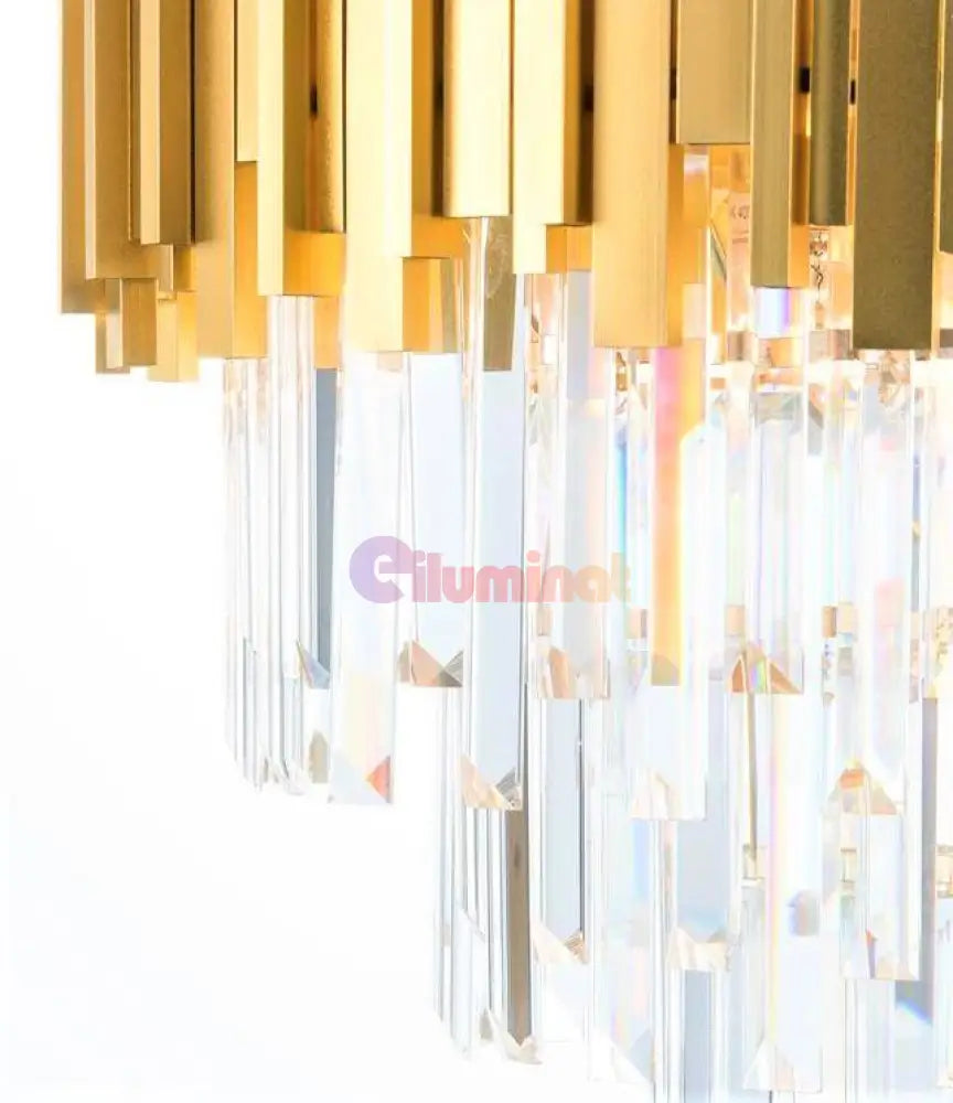 Candelabru Cristal Golden Maxi 920Mm Chandeliers Crystal