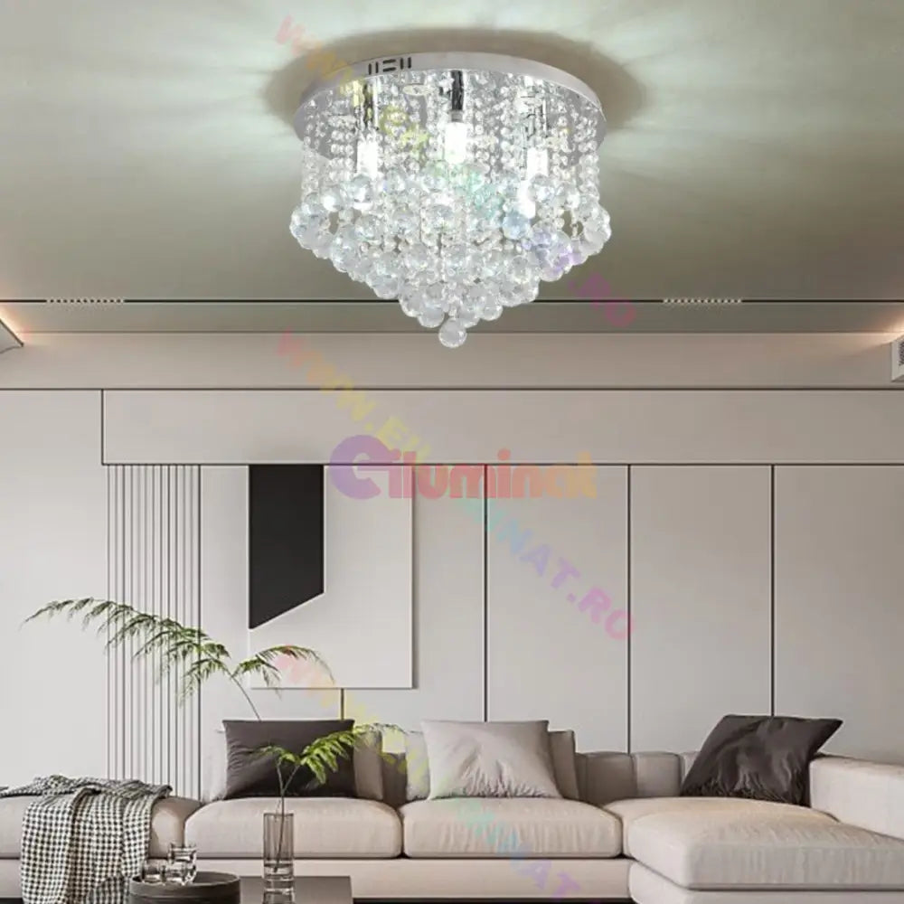 Candelabru Cristal Lory Rgb Telecomanda Chandeliers