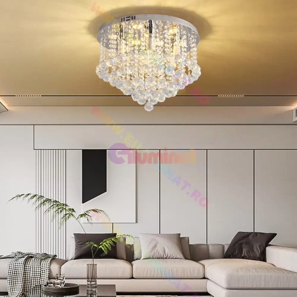 Candelabru Cristal Lory Rgb Telecomanda Chandeliers