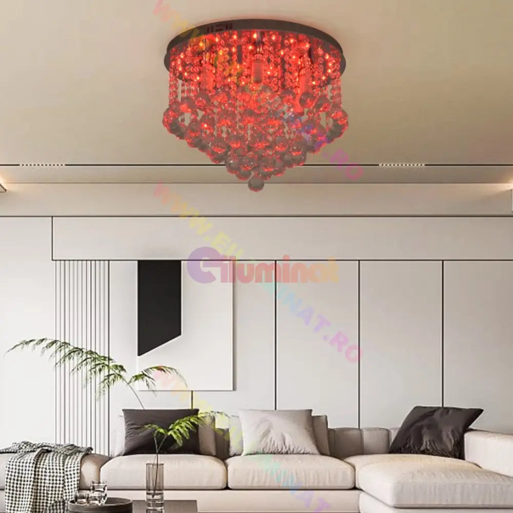 Candelabru Cristal Lory Rgb Telecomanda Chandeliers