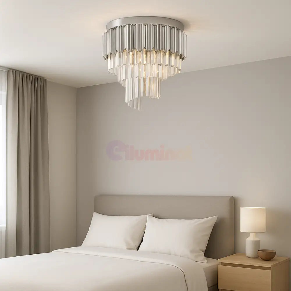 Candelabru Cristal Luxury Chrome GLADIUS CHROME / CRISTAL Chandeliers