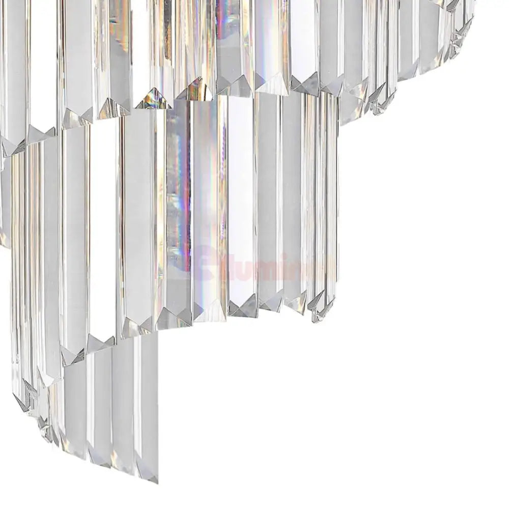 Lustra Cristal 5xE14 Chrome Verano CHROME / CRISTAL Chandeliers