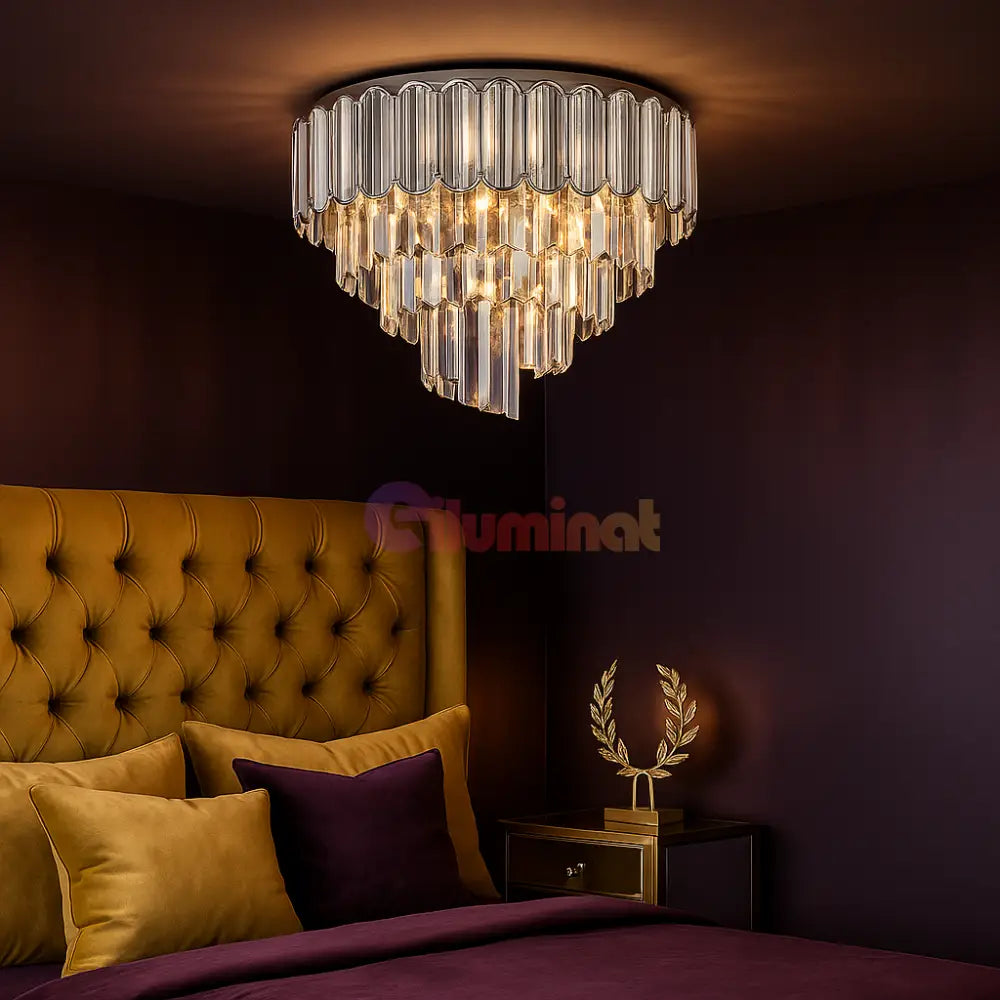Candelabru Cristal Luxury Chrome GLADIUS CHROME / CRISTAL Chandeliers