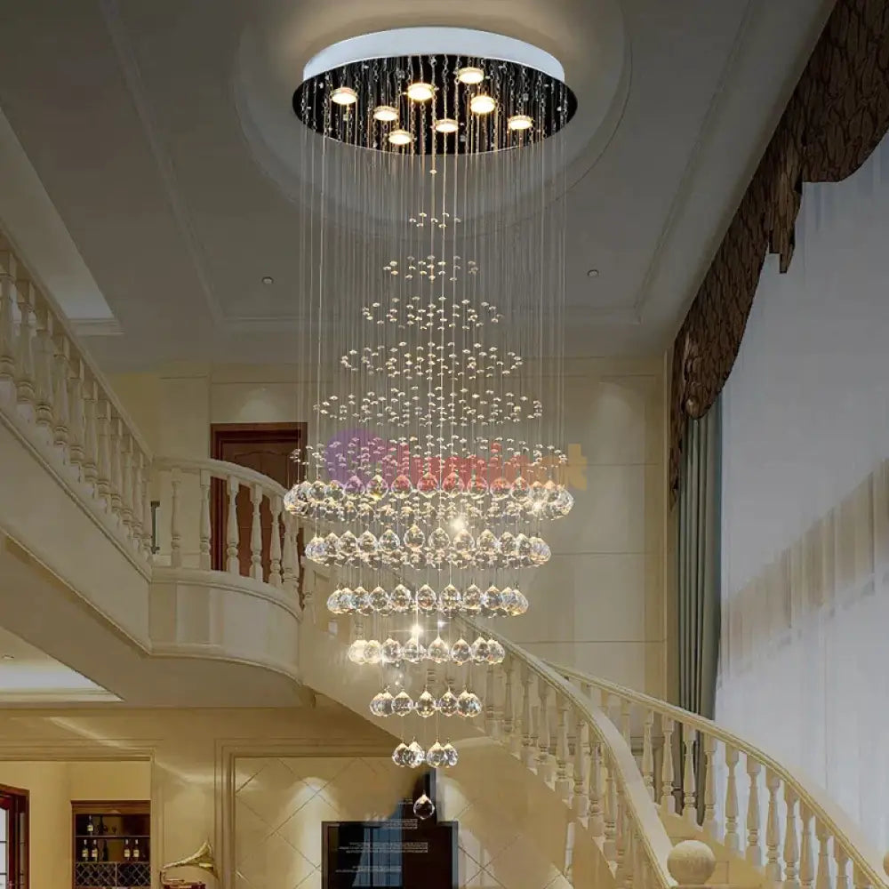 Candelabru Cristal Luxury Daiana 180Cm Chandeliers Crystal