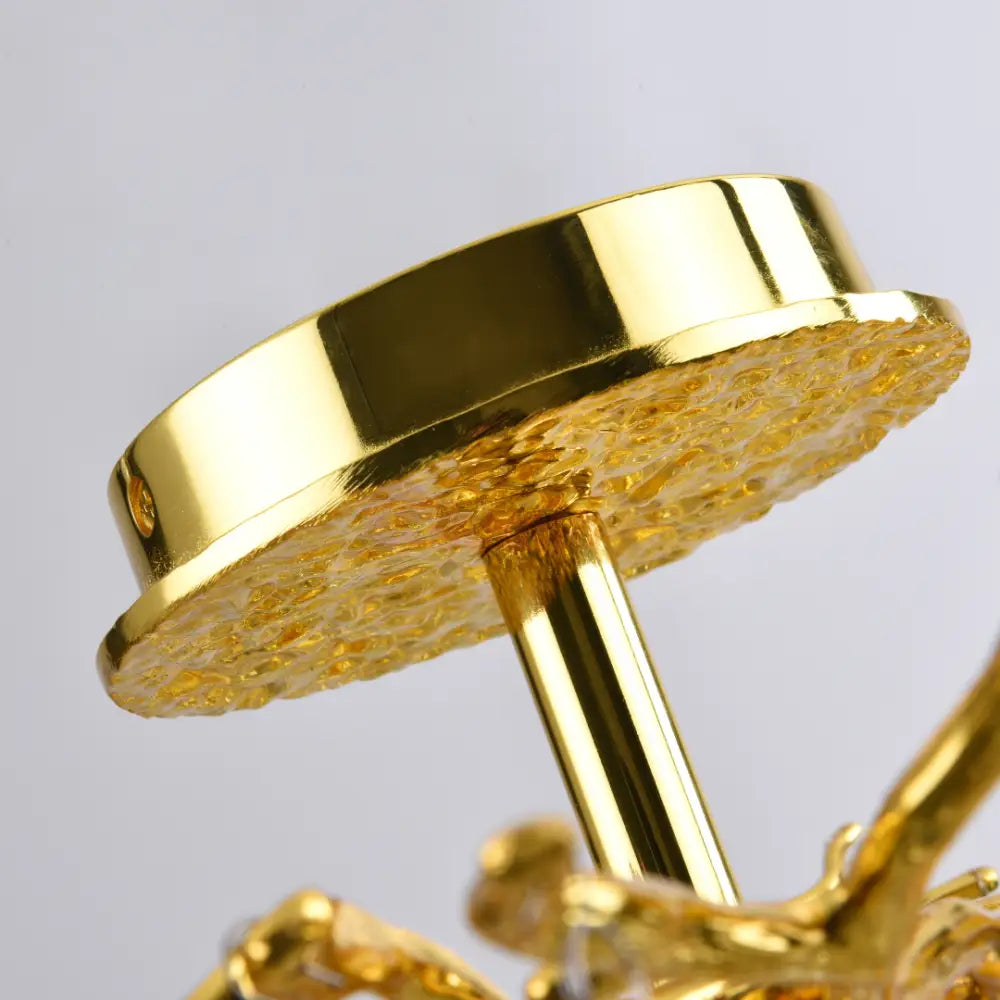 Lustra LED Gold 6XG9 KLARA AURIE / MINIMALIST DESIGN Lighting Fixtures