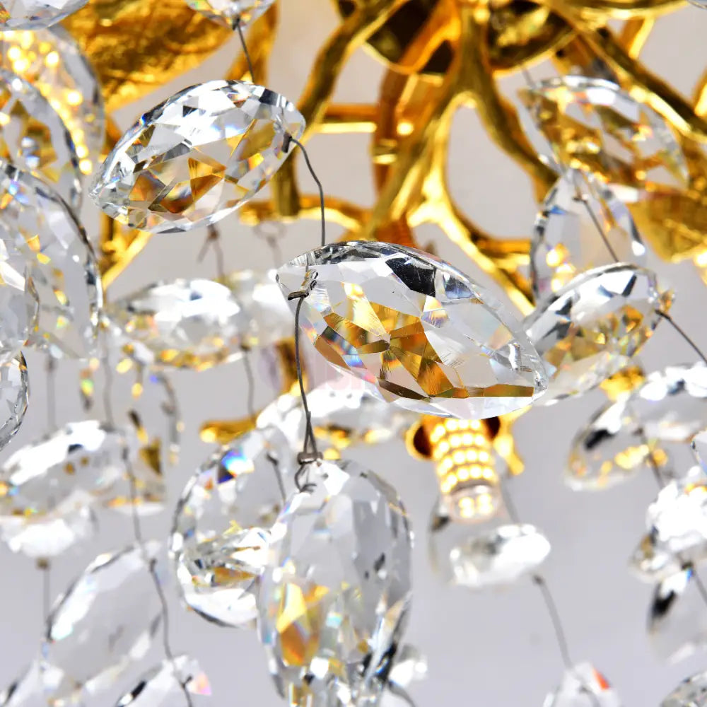 Lustra LED Gold 6XG9 KLARA AURIE / MINIMALIST DESIGN Lighting Fixtures