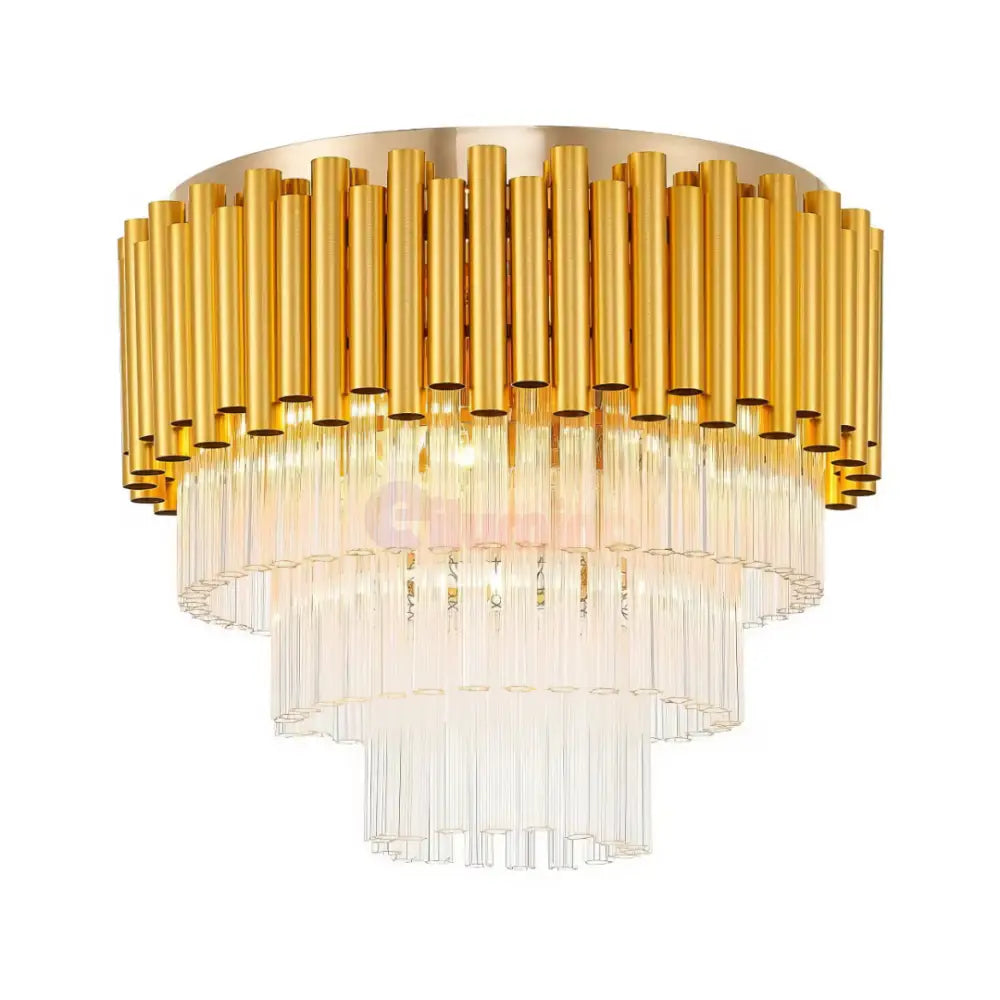 Lustra Cristal Gold 4xE14 Novelli AURIE / CRISTAL / 38CM Chandeliers Crystal