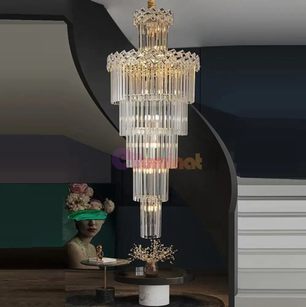 Candelabru Cristal Luxury Malli 180Cm Chandeliers Crystal