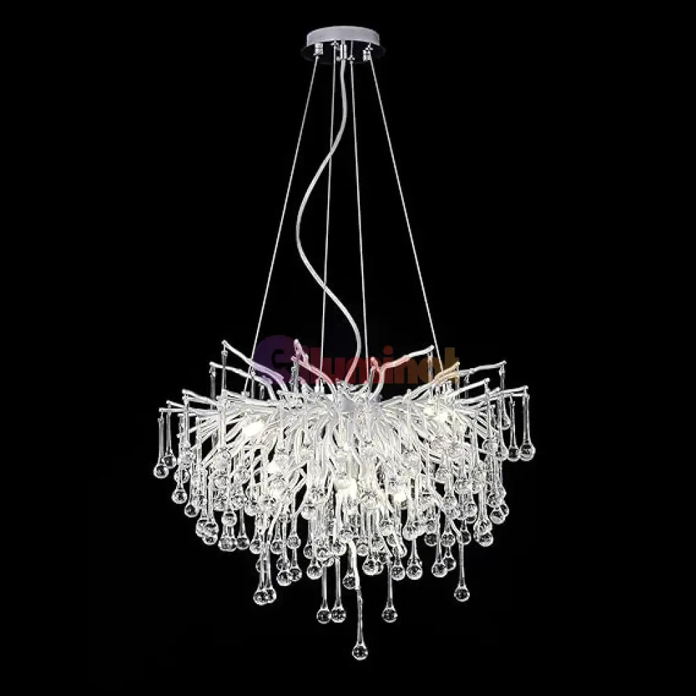 Candelabru Cristal Luxury Silver Tears 60Cm Chandeliers Crystal