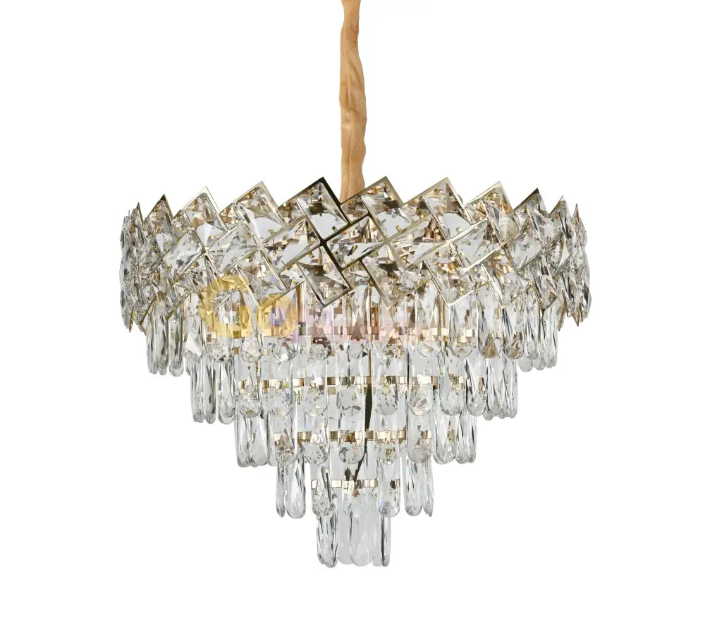 Candelabru Cristal MALLI Gold ⌀50CM Chandeliers Crystal