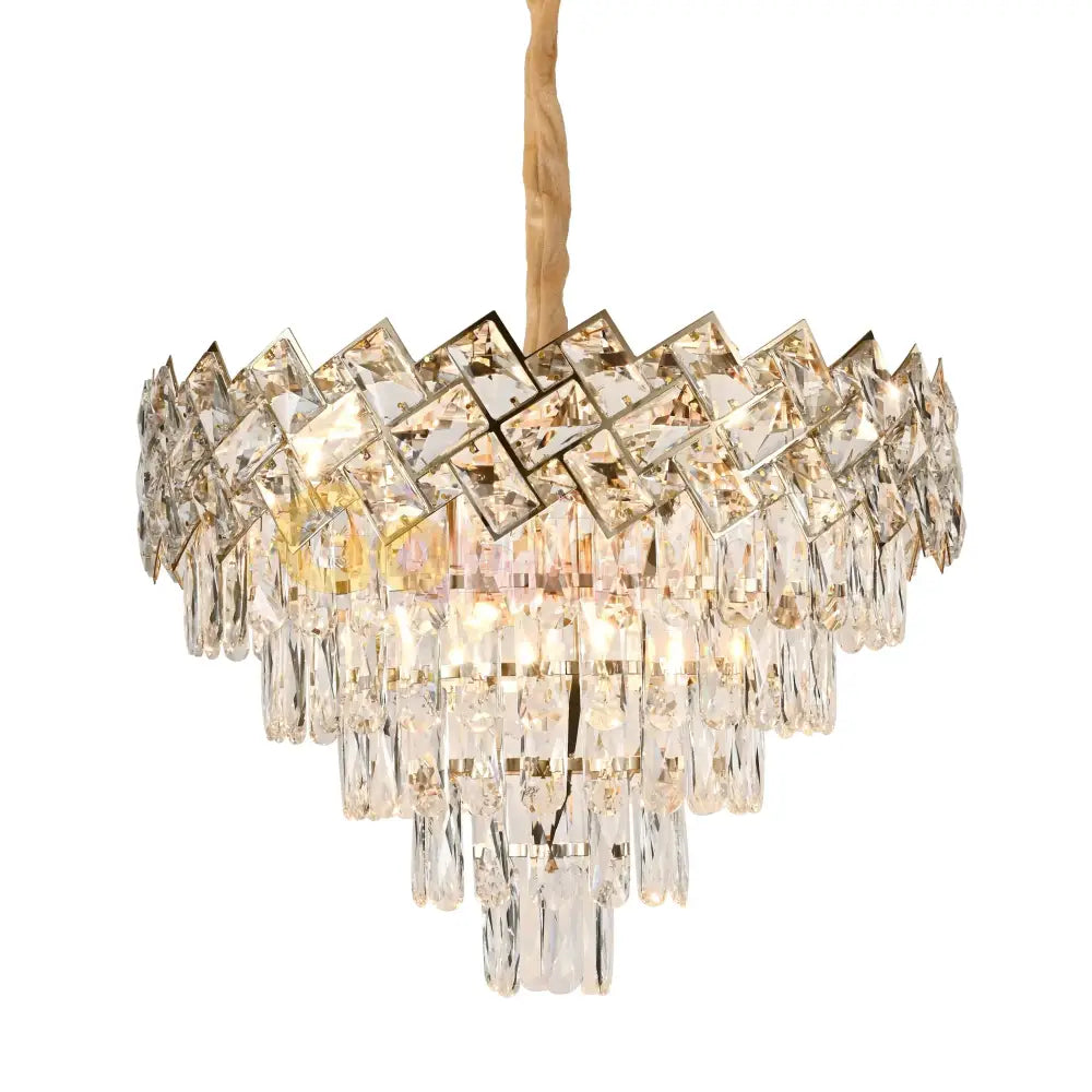 Candelabru Cristal MALLI Gold ⌀50CM Chandeliers Crystal