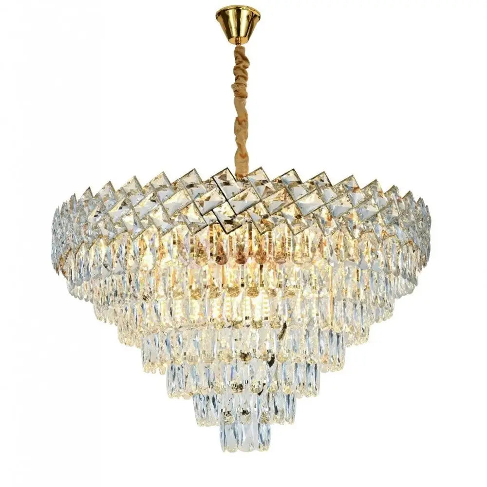 Candelabru Cristal MALLI Gold ⌀80CM Chandeliers Crystal
