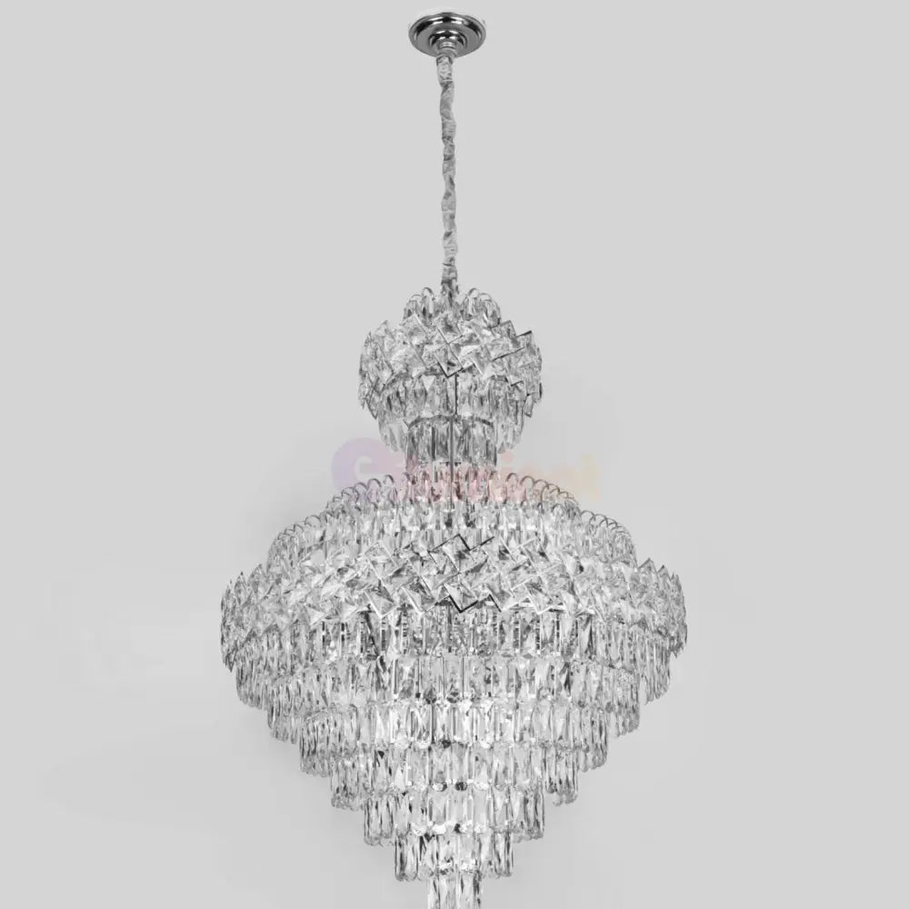 Candelabru Cristal Malli Silver Grande Luxury 80x110CM CRISTAL / ARGINTIE / 80X110CM Chandeliers Crystal