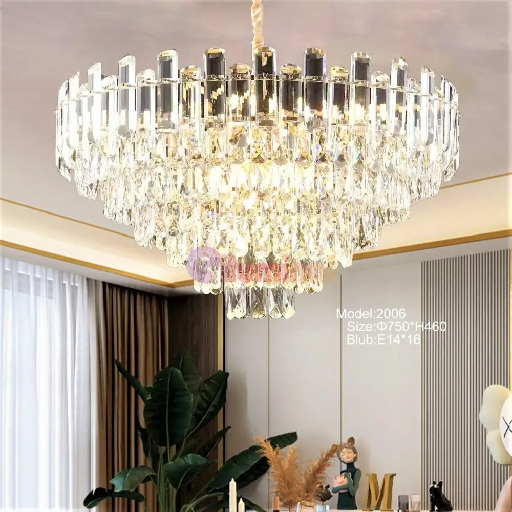 Candelabru Cristal May Gold Chandeliers Crystal