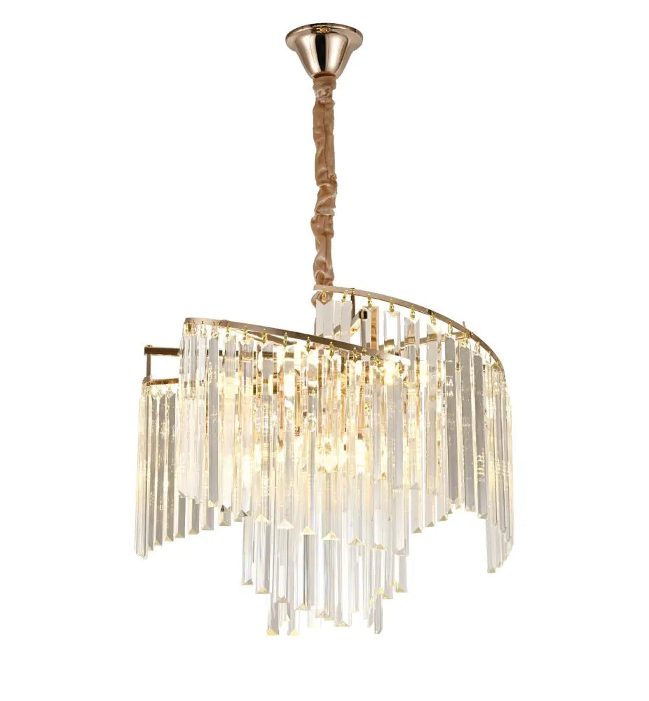 Candelabru Cristal Milano Gold Chandeliers Crystal