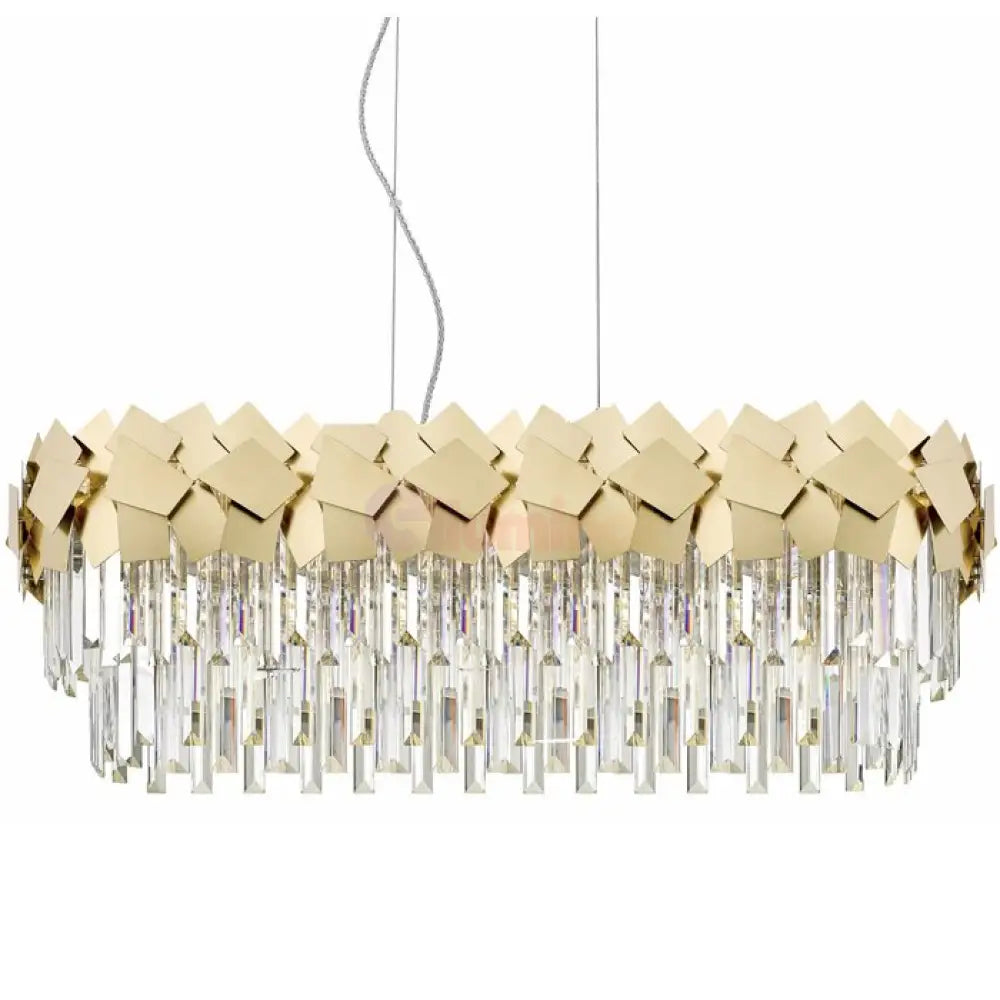 Candelabru Cristal Modern Troy 80X30Cm Chandeliers Crystal