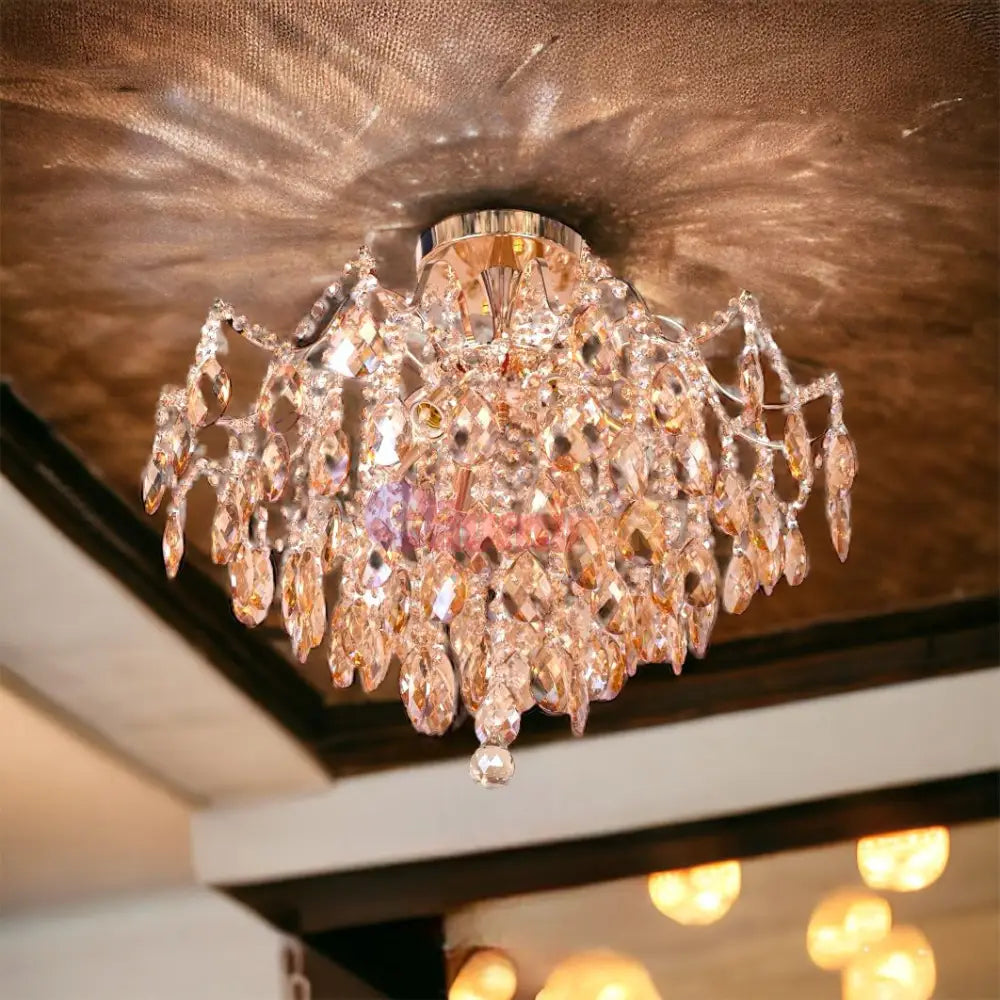 Candelabru Cristal Paris Gold Chandeliers Crystal