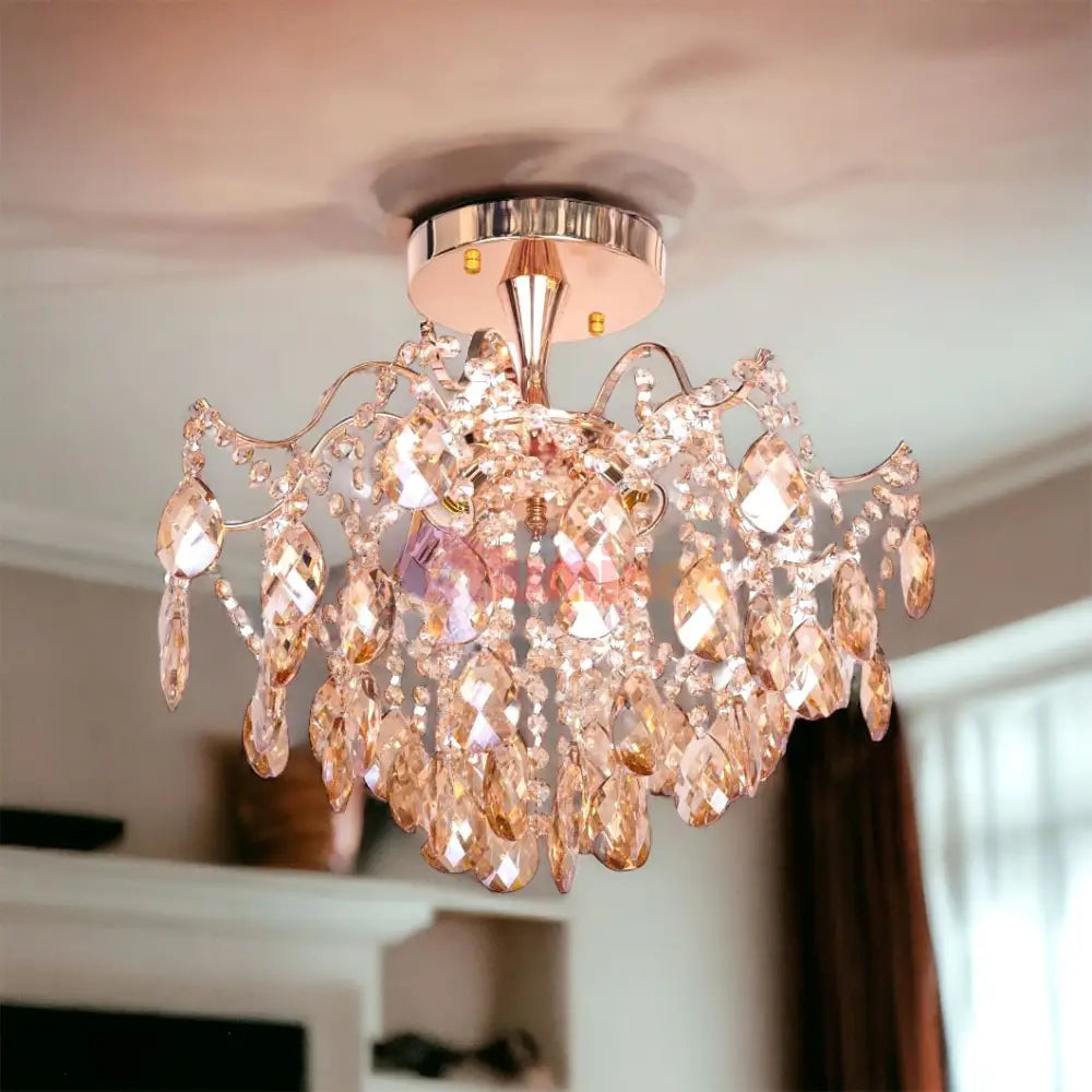 Candelabru Cristal Paris Gold Chandeliers Crystal