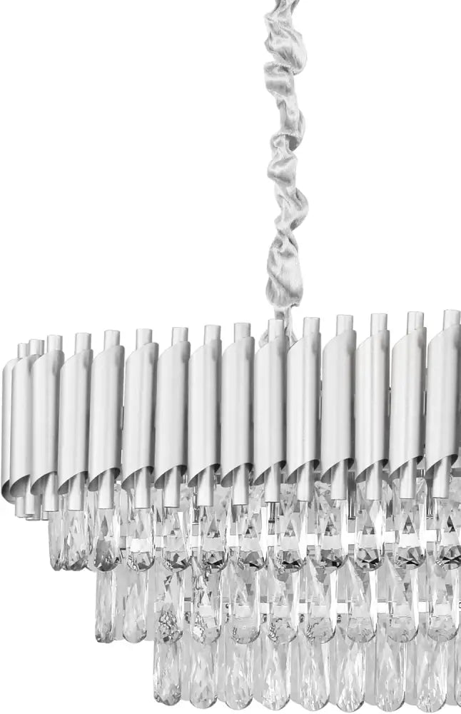 Candelabru Cristal Silver Panther 800X300Mm Chandeliers Crystal