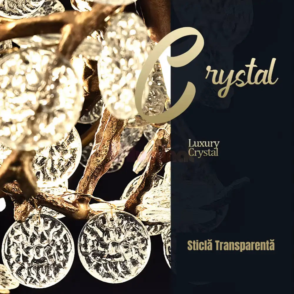 Candelabru LED Cristal Fleur Chandeliers Crystal
