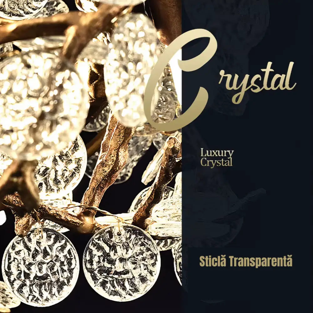 Candelabru LED Cristal Fleur Chandeliers Crystal