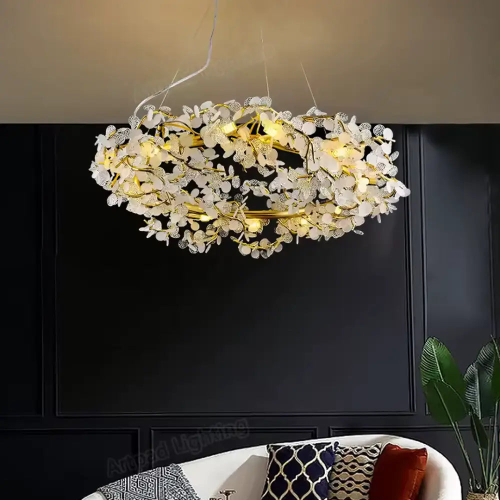 Candelabru LED Cristal Fleur Chandeliers Crystal