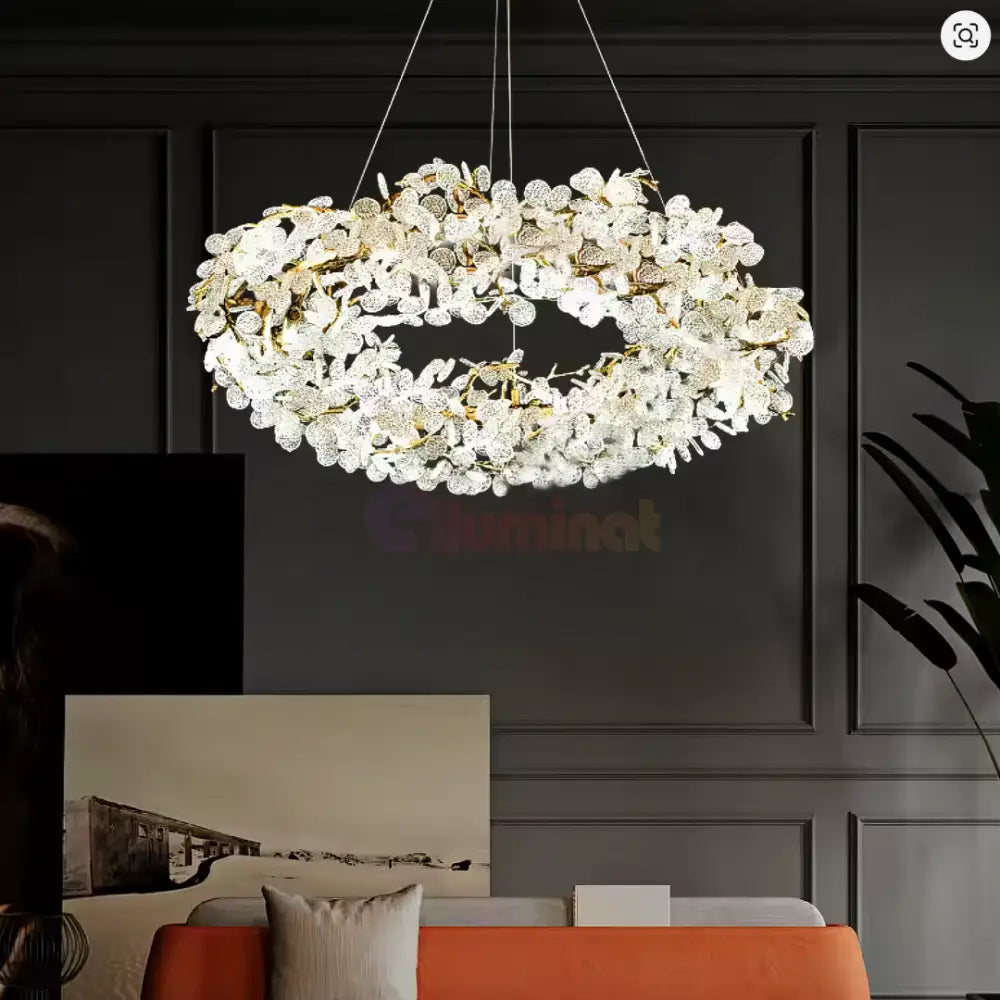 Candelabru LED Cristal Fleur Chandeliers Crystal