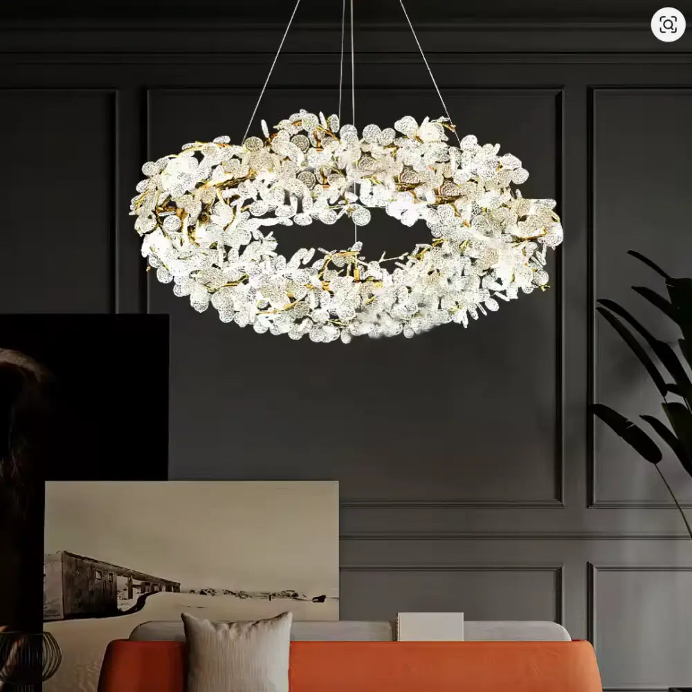 Candelabru LED Cristal Fleur Chandeliers Crystal