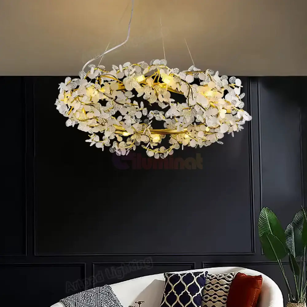 Candelabru LED Cristal Fleur Chandeliers Crystal