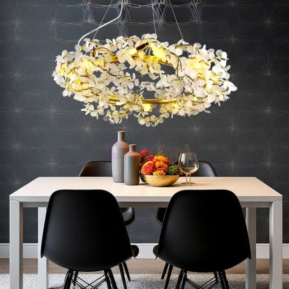 Candelabru LED Cristal Fleur Chandeliers Crystal