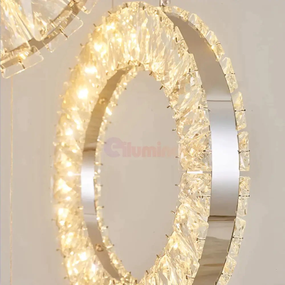 Candelabru Led 140W Cristal Royal Rain Telecomanda Chandeliers Crystal