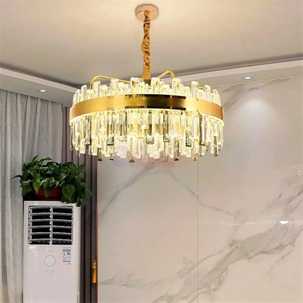 Candelabru Led 150W Cristal Milan 600Mm Telecomanda