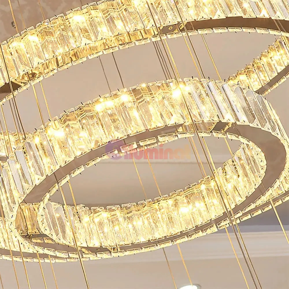 Candelabru Led 200W Cristal Royal Elegance Telecomanda Chandeliers Crystal
