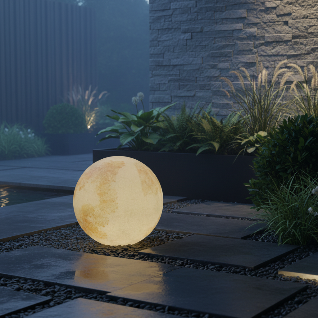 Glob Abajur Mat Exterior MOONGLOW 40CM