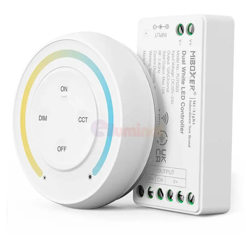 Controller Banda LED CCT 12A 12V cu Telecomanda Rotunda CONTROLLER CCT 12V Lighting