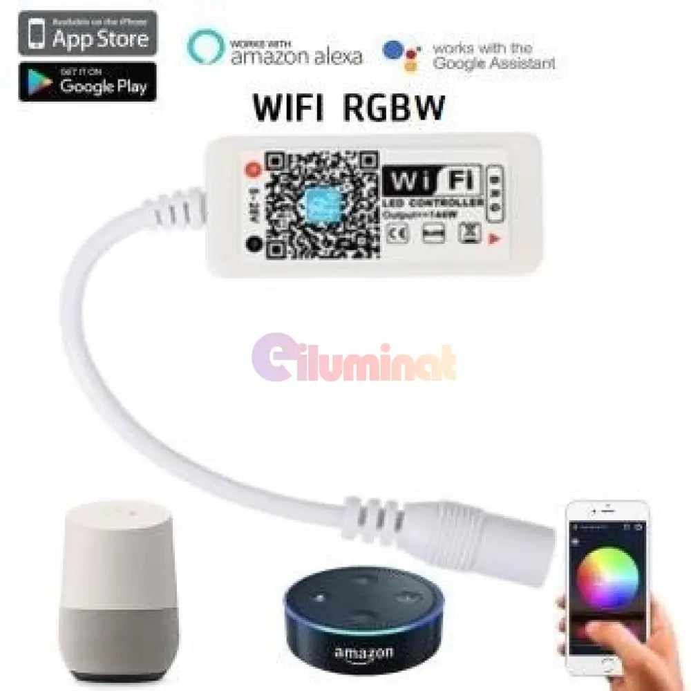 Controller Rgbw Smart Wifi 8.5A 12V Lighting