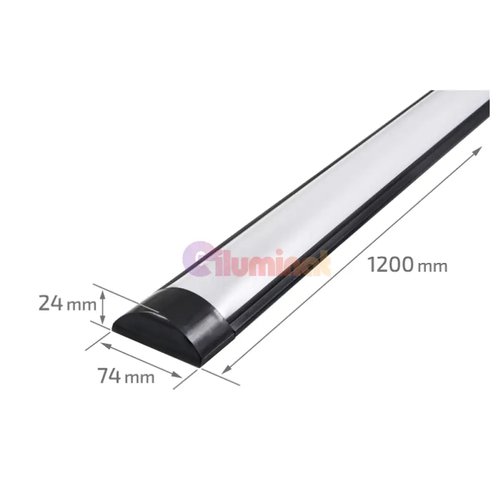 Corp Iluminat Led 36W Fida Black 120Cm Ip21 Liniar Light
