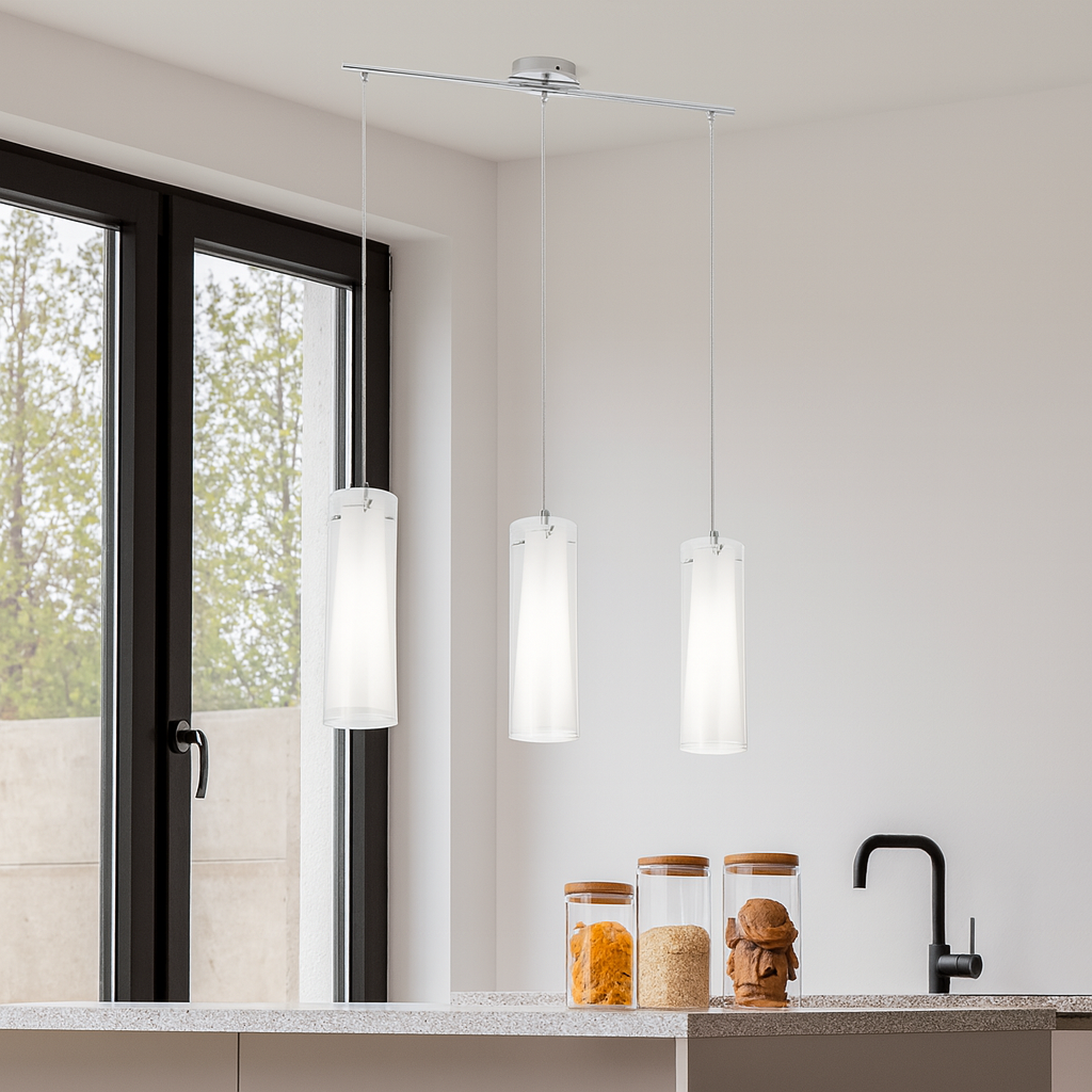 Lustra Suspendata PINTO Silver 110CM ARGINTIE / VINTAGE SI RETRO DESIGN / 110CM Chandeliers