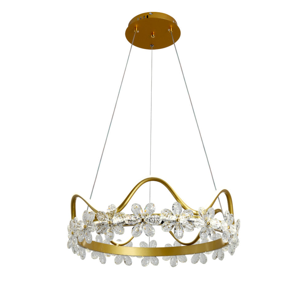 Lustra Led 95W Oberon Telecomanda Chandeliers